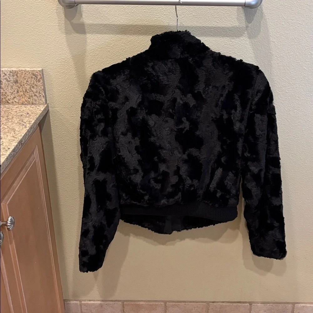 Olivaceous Black Teddy Jacket